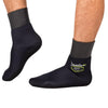 Chaussettes de plongée Waterlock Éco 7mm Noir Taille L Marlin 213437