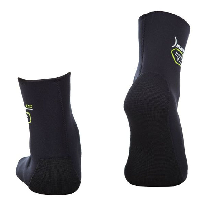 Chaussettes de plongée Anatomiques Nylon Éco 5mm Noir Taille M Marlin 213451