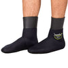 Chaussettes de plongée Waterlock Éco 5mm Noir Taille L Marlin 213457
