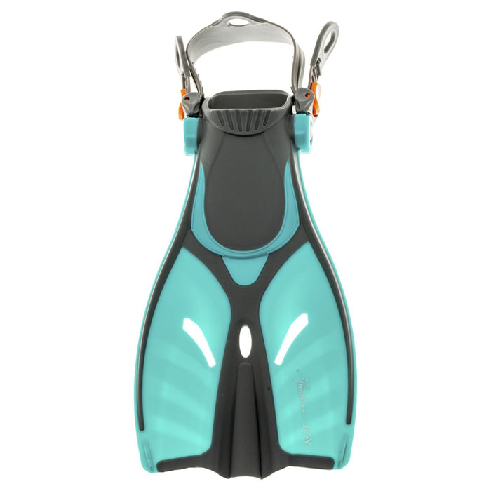 Palmes de Snorkeling Joy Kids Vert Taille L-XL-32-37 Marlin 214158