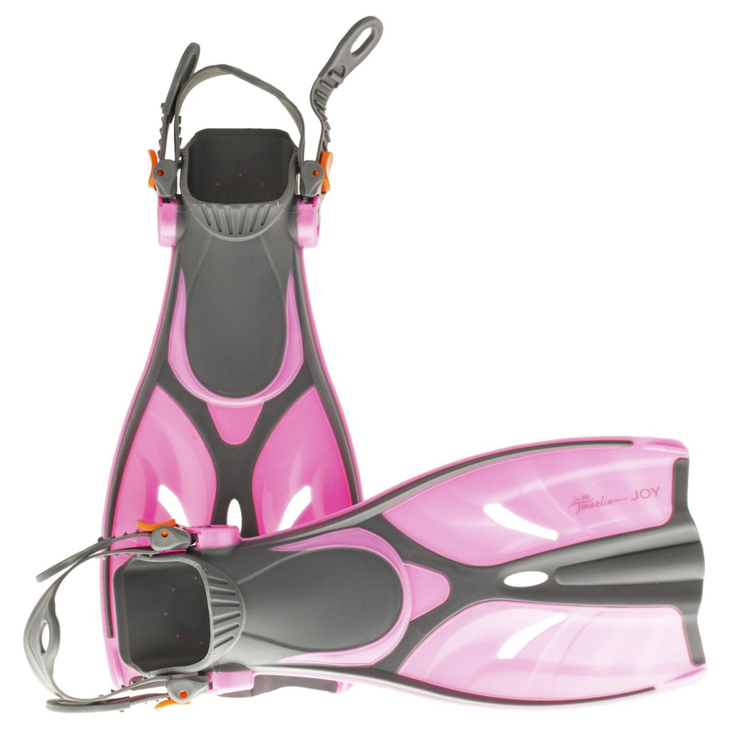 Palmes de Snorkeling Joy Kids Rose Taille S-M-27-31 Marlin 214164
