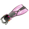 Palmes de Snorkeling Joy Kids Rose Taille S-M-27-31 Marlin 214164