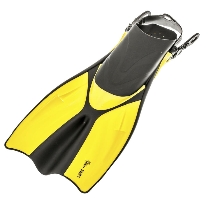 Palmes de Snorkeling Swift Jaune Taille L-XL-42-46 Marlin 214167