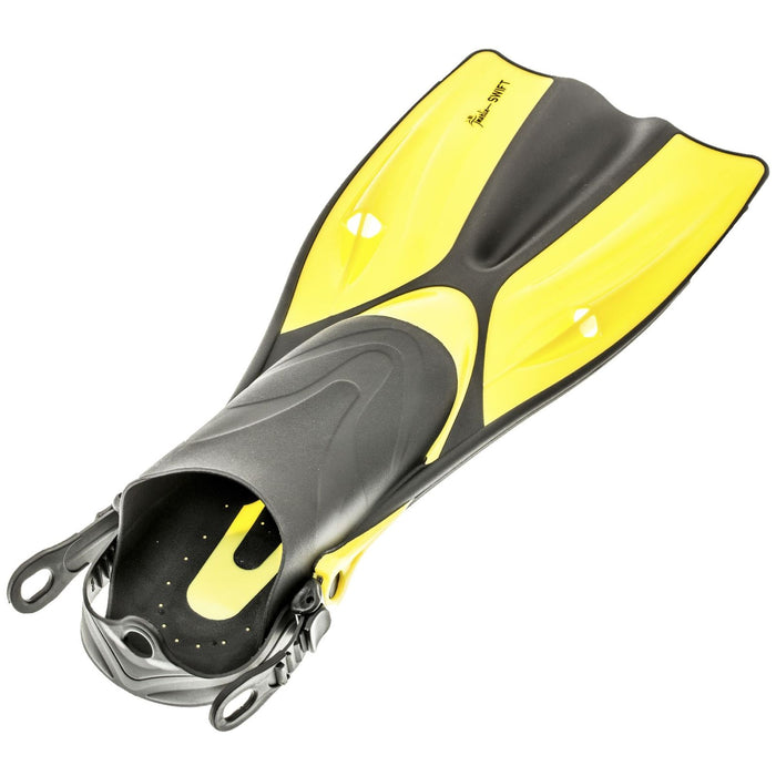 Palmes de Snorkeling Swift Jaune Taille S-M-38-41 Marlin 214168
