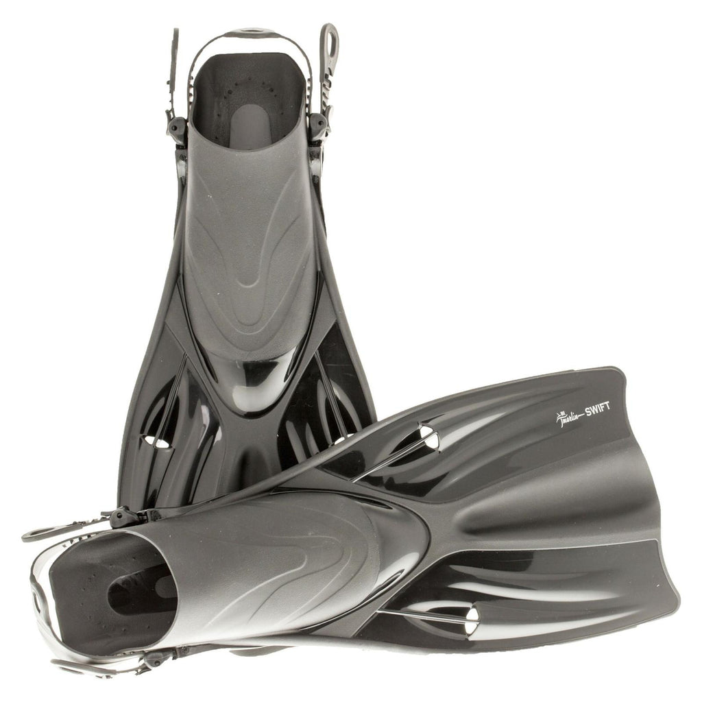 Palmes de Snorkeling Swift Noir Taille L-XL-42-46 Marlin 214170