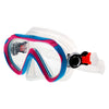 Masque de snorkeling Joy Enfants Rose-Aqua-Transparent Marlin 214175