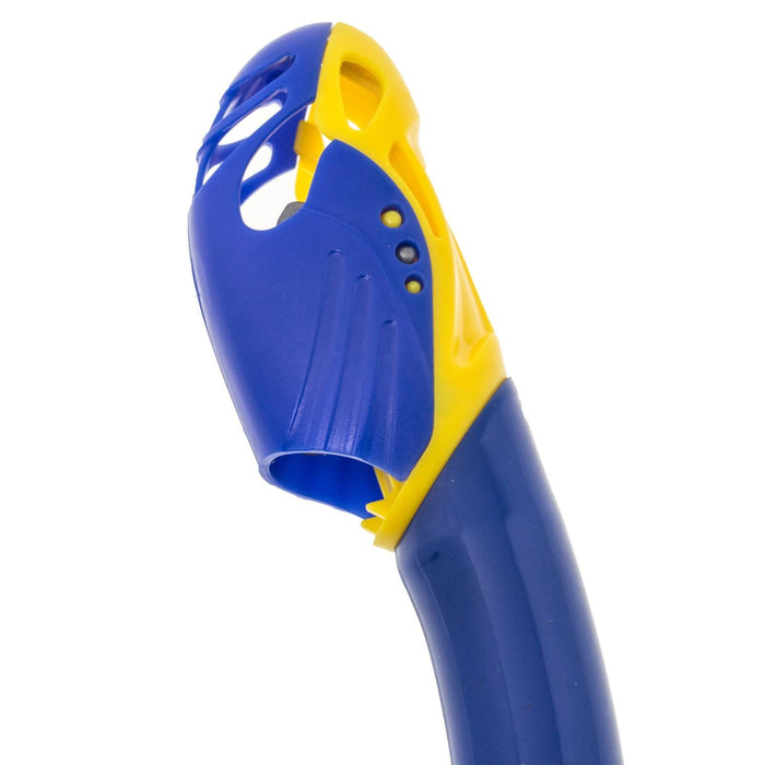 Tube de snorkel Joy enfants bleu-jaune Marlin 214183
