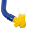 Tube de snorkel Joy enfants bleu-jaune Marlin 214183
