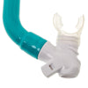 Tube de snorkel Joy enfants vert-blanc Marlin 214184