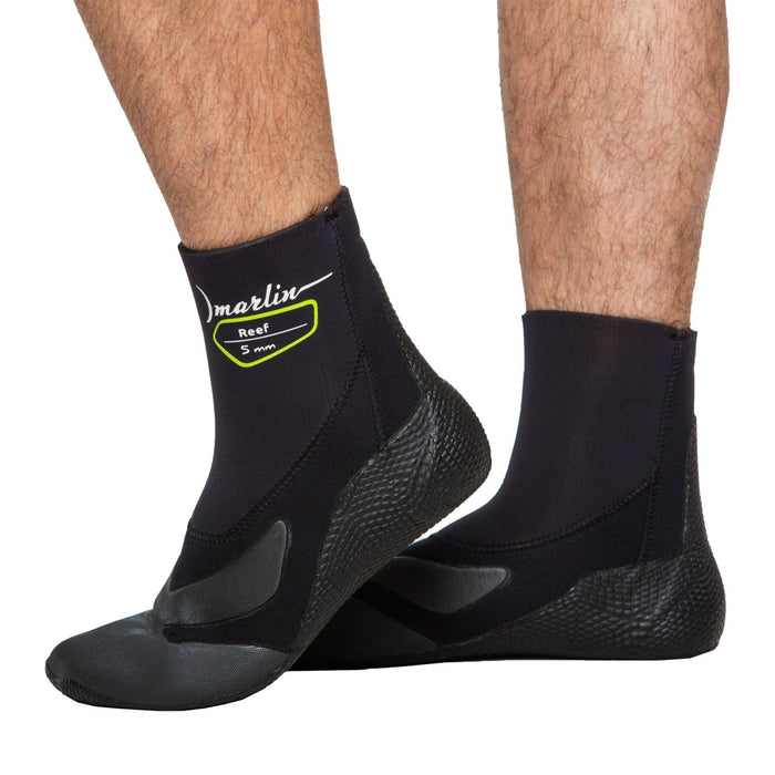 Bottes de plongée Reef 2.0 5mm Noires Taille XXL Marlin 215501