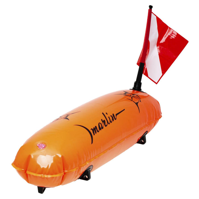 Bouée Torpedo PVC orange Marlin 215607