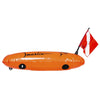Bouée Torpedo PVC orange Marlin 215607