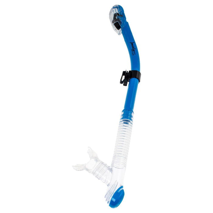 Tube de snorkel Dry Duo bleu-transparent Marlin 216275