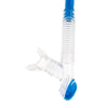 Tube de snorkel Dry Duo bleu-transparent Marlin 216275