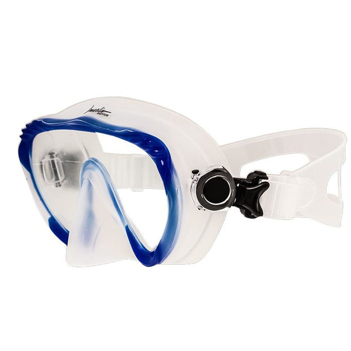 Masque de chasse sous-marine Raptor bleu-transparent Marlin 216279