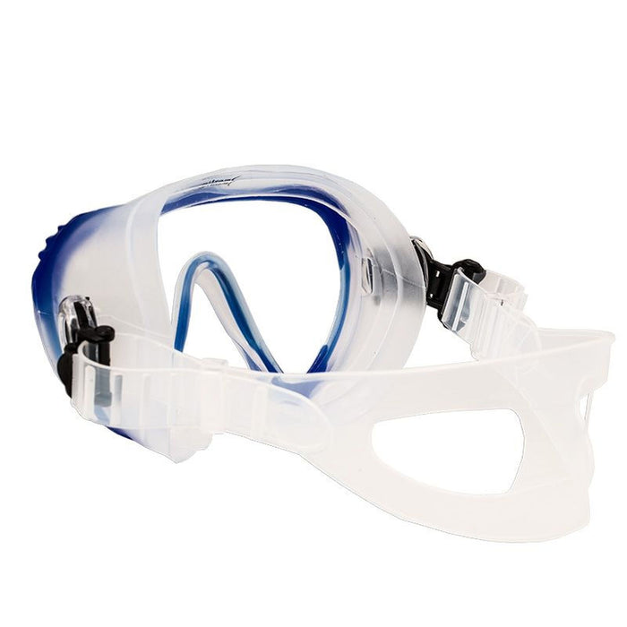 Masque de chasse sous-marine Raptor bleu-transparent Marlin 216279
