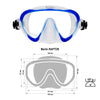 Masque de chasse sous-marine Raptor bleu-transparent Marlin 216279