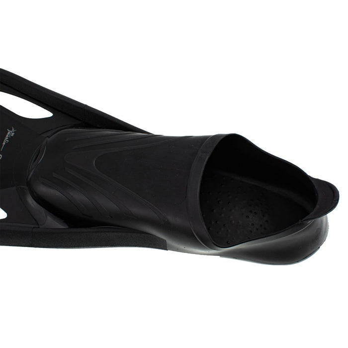 Palmes de Snorkeling Cayman Full Foot Noir Taille S-40-41 Marlin 216297
