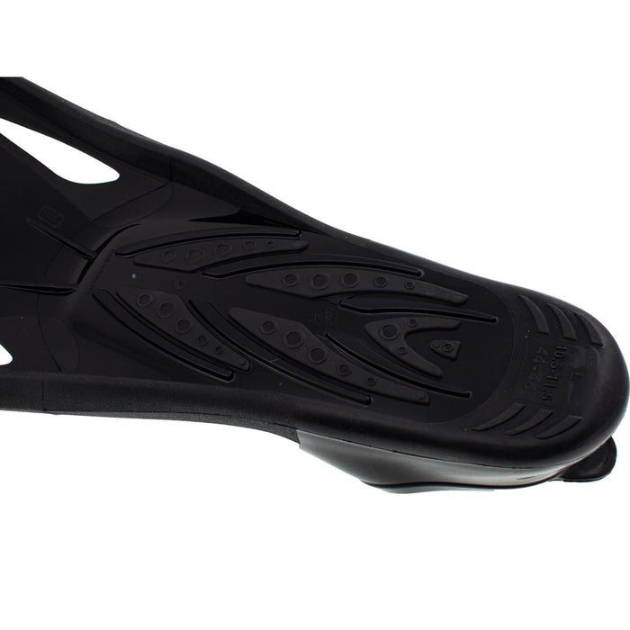 Palmes de Snorkeling Cayman Full Foot Noir Taille S-40-41 Marlin 216297
