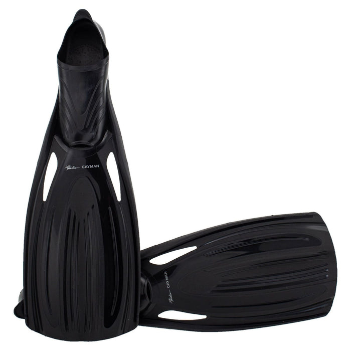 Palmes de Snorkeling Cayman Full Foot Noir Taille M-42-43 Marlin 216299