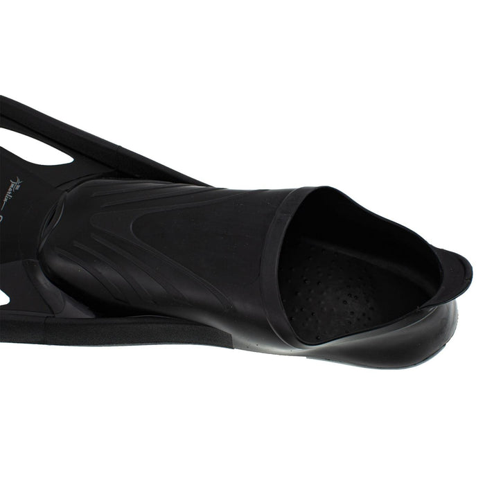 Palmes de Snorkeling Cayman Full Foot Noir Taille L-44-45 Marlin 216301