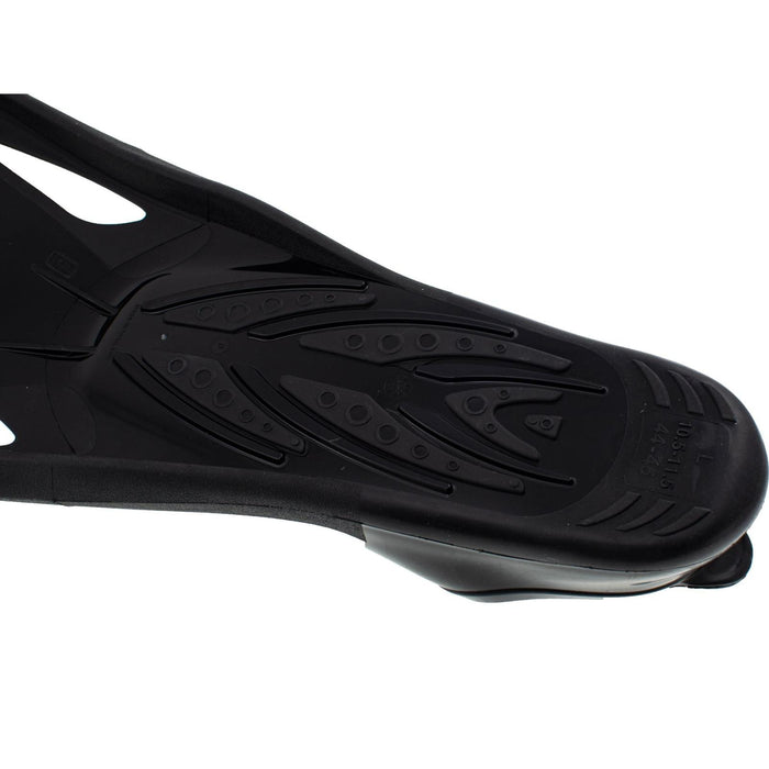 Palmes de Snorkeling Cayman Full Foot Noir Taille L-44-45 Marlin 216301