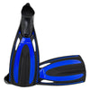 Palmes de Snorkeling Cayman Full Foot Bleu Taille L-44-45 Marlin 216302