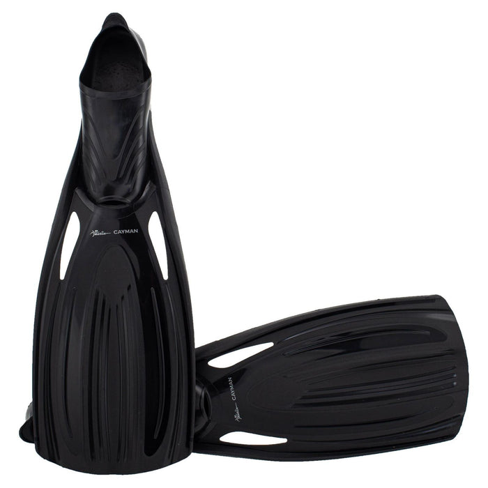 Palmes de Snorkeling Cayman Full Foot Noir Taille XL-46-47 Marlin 216303