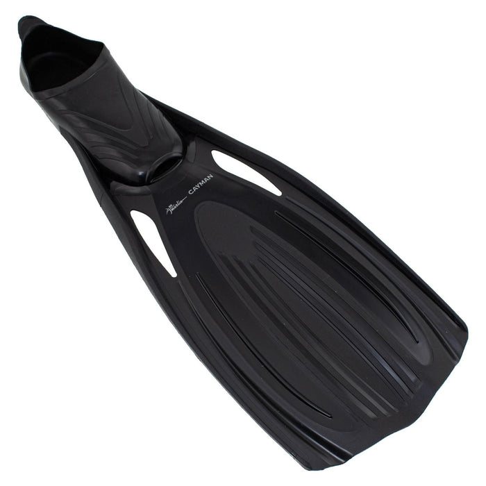 Palmes de Snorkeling Cayman Full Foot Noir Taille XL-46-47 Marlin 216303