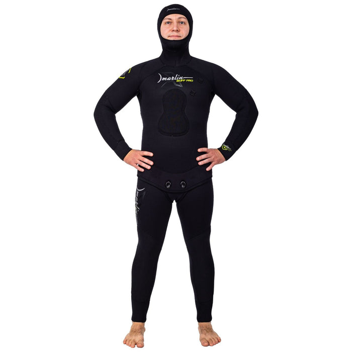 Combinaison intégrale de chasse sous-marine Skiff Pro Homme 5mm Noir Taille LX Marlin 216451