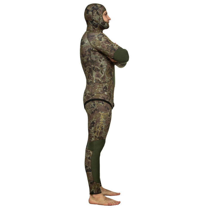 Combinaison intégrale de chasse sous-marine Camoskin Pro Homme 5mm Vert-Camo Taille ML Marlin 216456