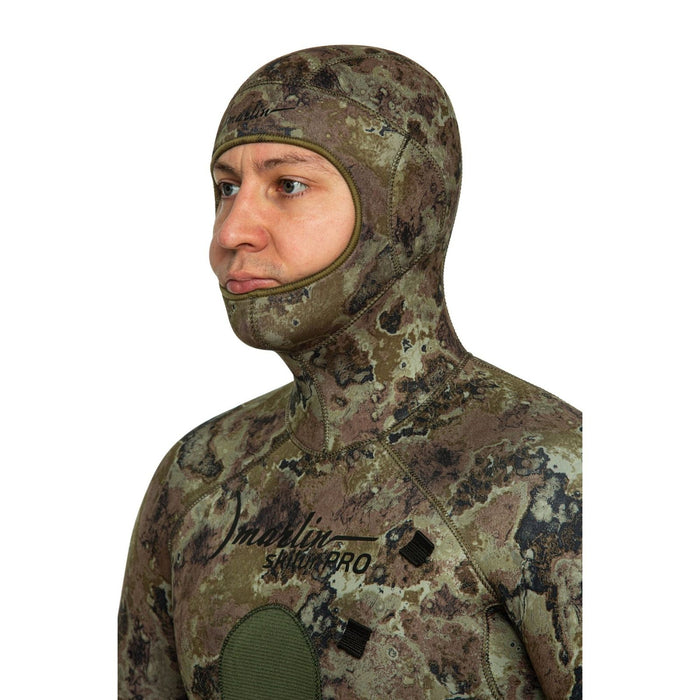 Combinaison de Plongée Complète Spearfishing Skilur Pro 5mm Vert-Camo Taille XL Marlin 216467
