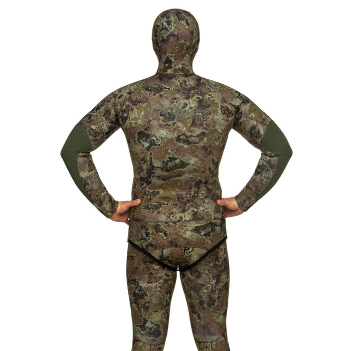 Combinaison de Plongée Complète Spearfishing Skilur Pro 5mm Vert-Camo Taille XL Marlin 216467