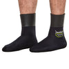 Chaussettes de plongée Waterlock Nylon Éco 5mm Noir Taille L Marlin 216495