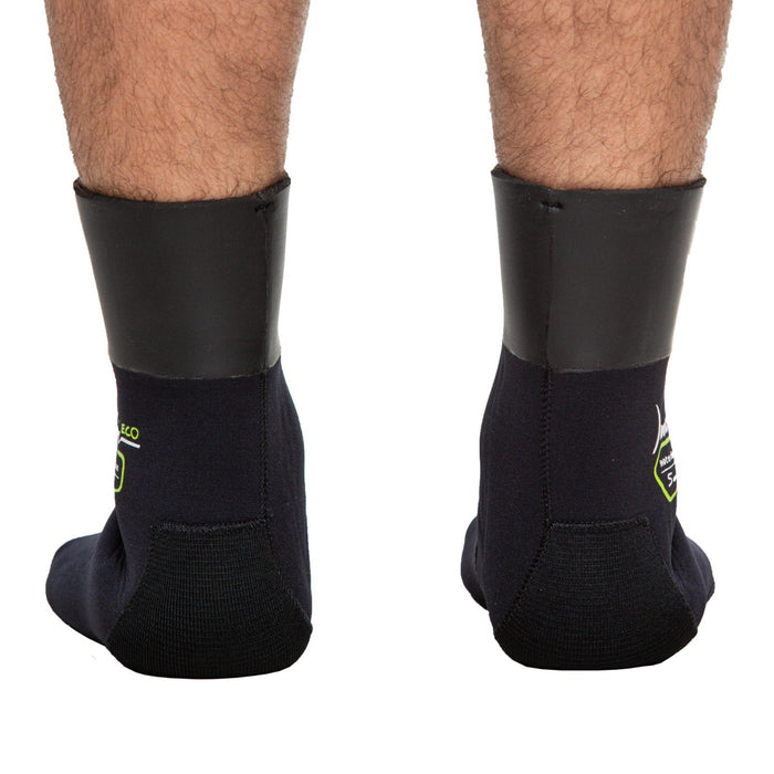 Chaussettes de plongée Waterlock Nylon Éco 5mm Noir Taille XL Marlin 216496