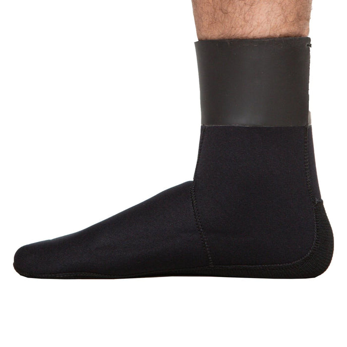 Chaussettes de plongée Waterlock Nylon Éco 5mm Noir Taille XL Marlin 216496