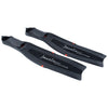 Palmes de plongée en apnée Evolution Noir-Blanc Taille L-43-44 Marlin 216867