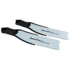Palmes de plongée en apnée Evolution Noir-Blanc Taille S-39-40 Marlin 216873