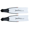 Palmes de plongée en apnée Evolution Noir-Blanc Taille S-39-40 Marlin 216873