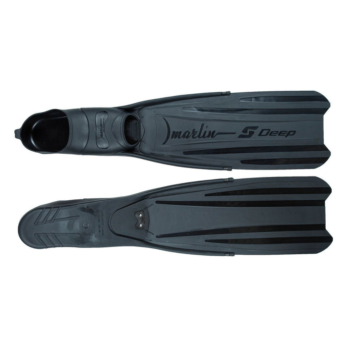 Palmes de chasse sous-marine Deep S Noires Taille 47-48 Marlin 216897