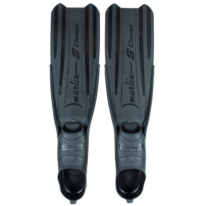 Palmes de chasse sous-marine Deep S Noires Taille 49-50 Marlin 216898