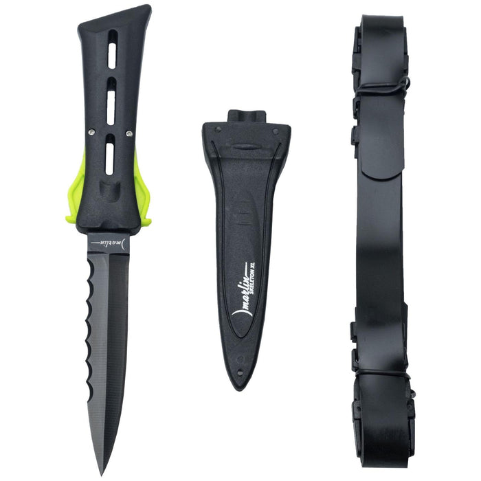 Couteau de plongée Skeleton XL 420SS Marlin 216993