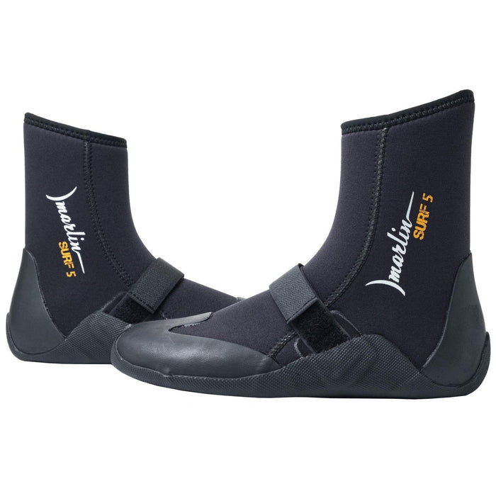 Bottes de Plongée Surf 5mm Noir Taille EU 46 Marlin 217048