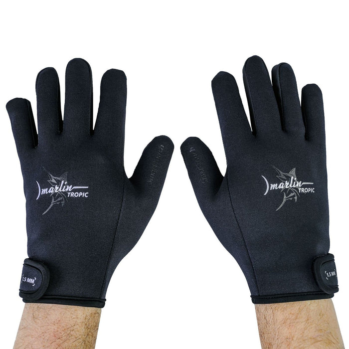 Gants de plongée Tropic 1.5mm Noir S Marlin 217069