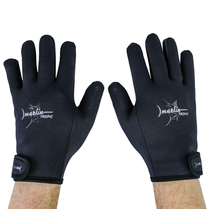 Gants de plongée Tropic 1.5mm Noir M Marlin 217070