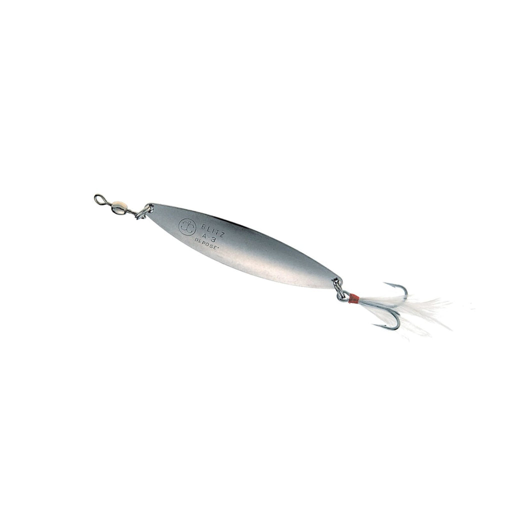 Cuillère de pêche Blitz Avec Plume A3 80mm 10g Expert Prédateur 22690
