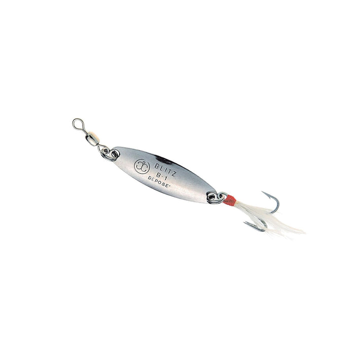 Cuillère de pêche Blitz Avec Plume B1 40mm 5g Expert Prédateur 22695