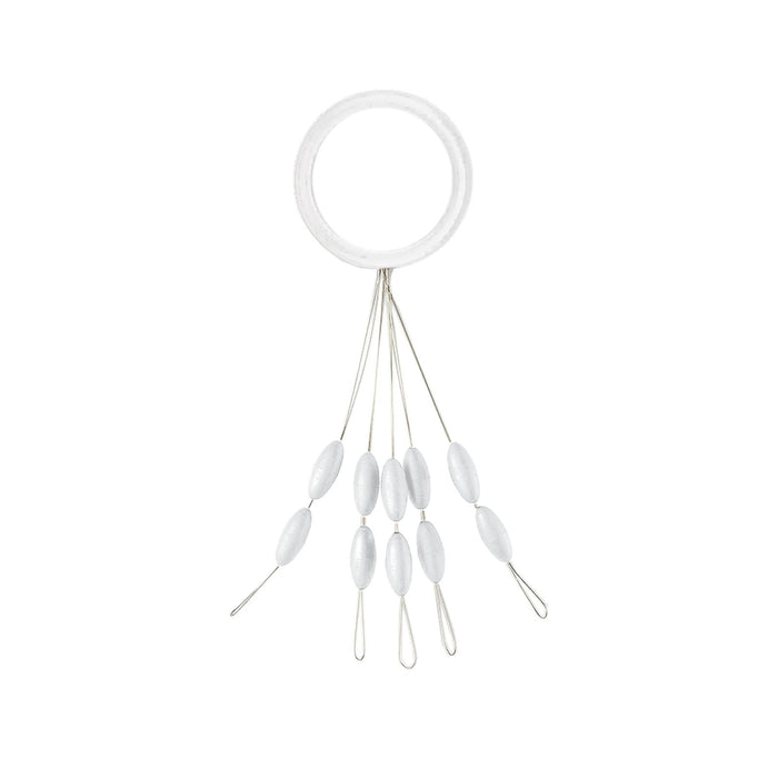 Bouchons en caoutchouc blancs taille SS Expert Predator 23754
