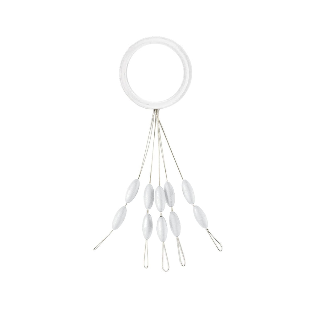 Bouchons en caoutchouc blancs taille XL Expert Predator 23760