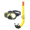 Kit de snorkeling Argo Noir-Jaune Abysstar 24247YL